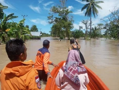 UPDATE : 2.052 Kepala Keluarga Terdampak Banjir dan Longsor di Kabupaten Luwu